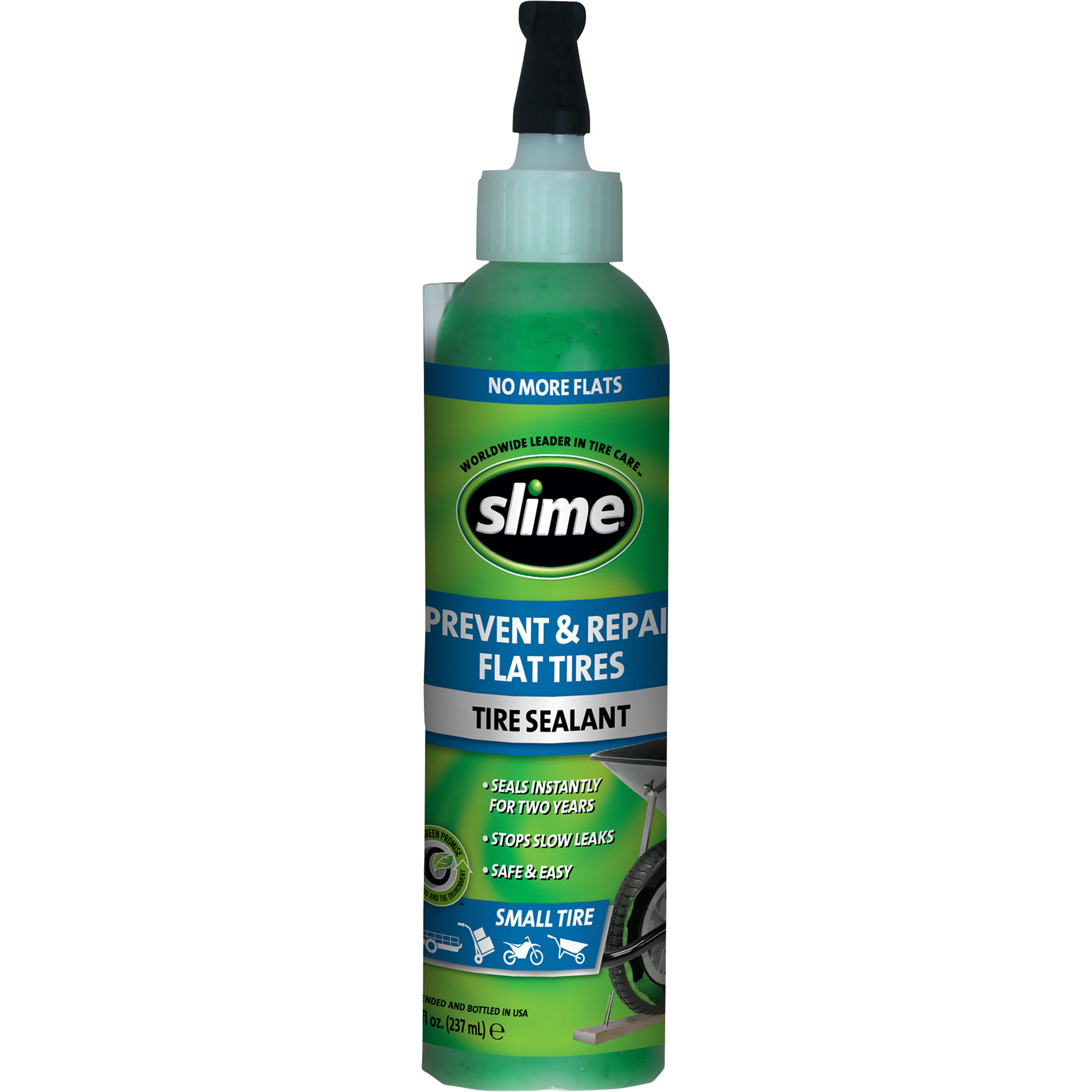 Slime Prevent and Repair Tire Sealant, 8 oz. (Small Tires), Model# 10007